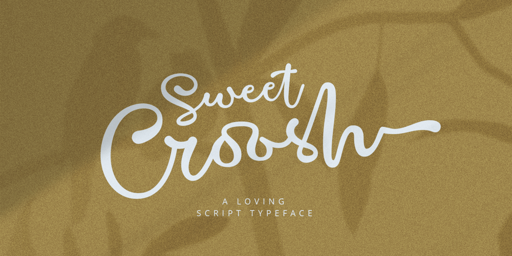 Sweet Croosh font