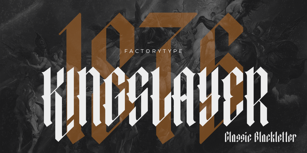 Kingslayer1875 font