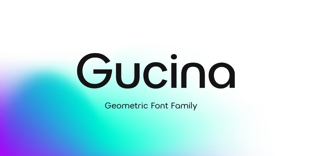 Gucina font