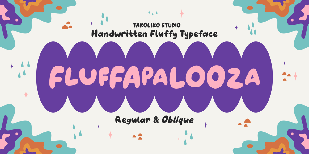 Fluffapalooza font