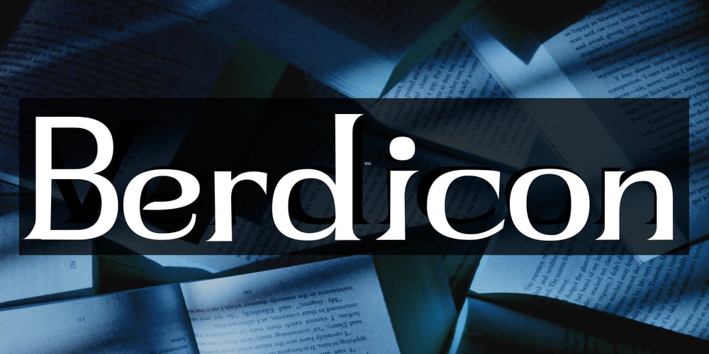 Berdicon font