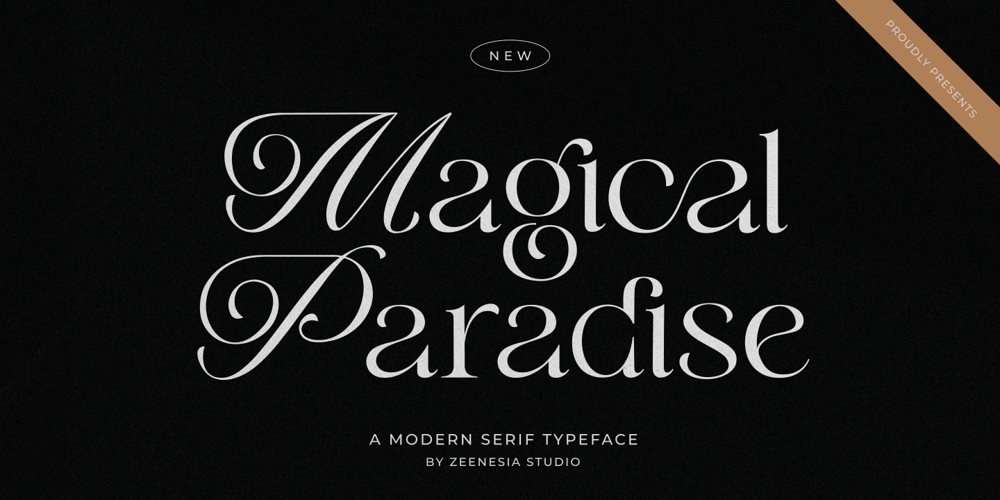 Magical Paradise font