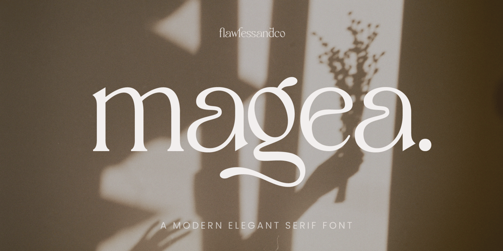 Magea font