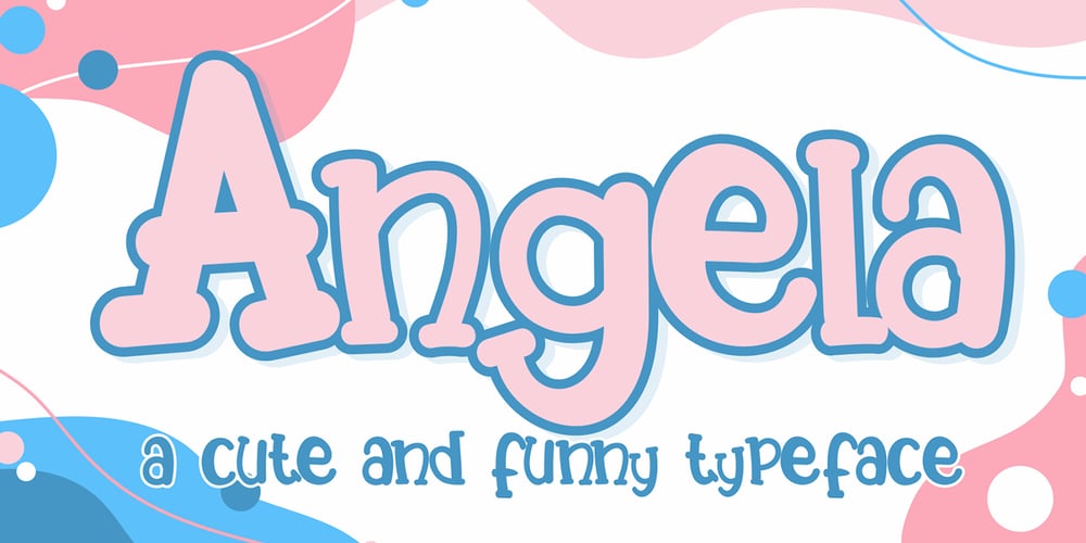 Angela Cute font