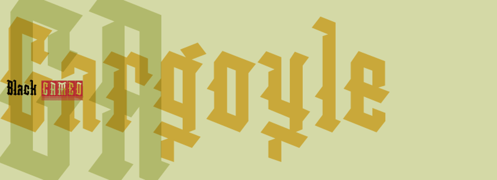Gargoyle font