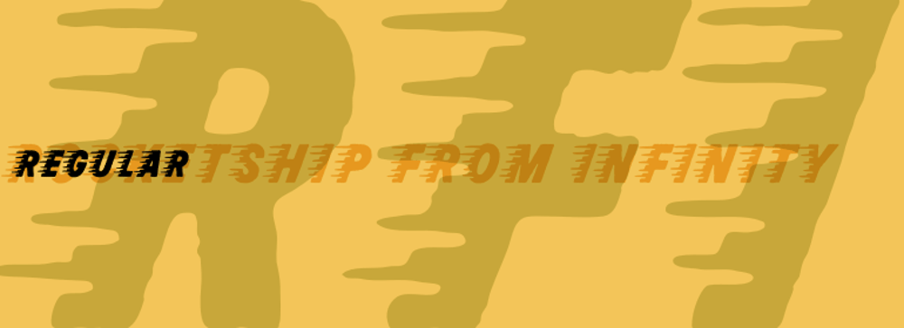 Rocketship From Infinity font