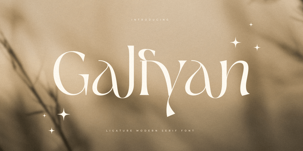 Galfyan font