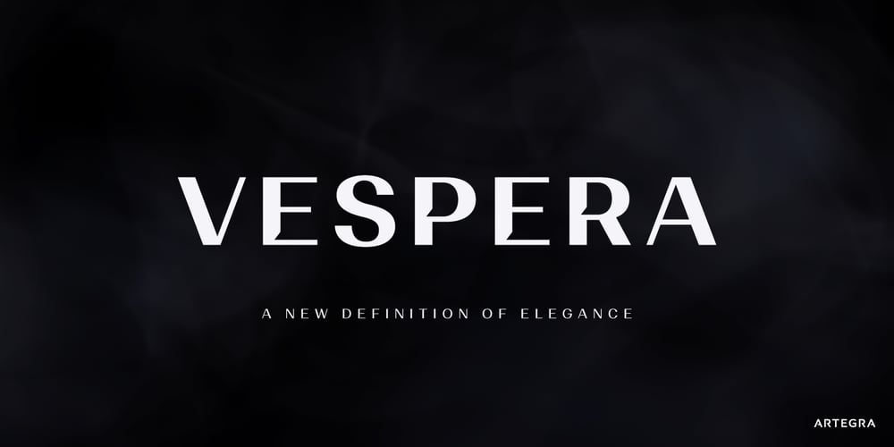 Vespera font