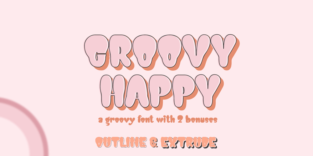 Groovy Happy font