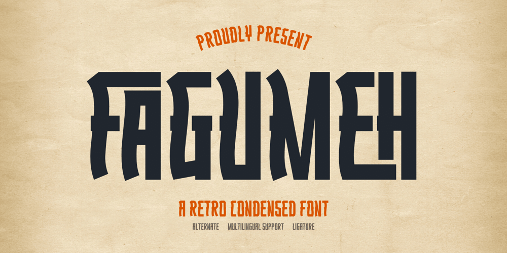 Fagumeh font