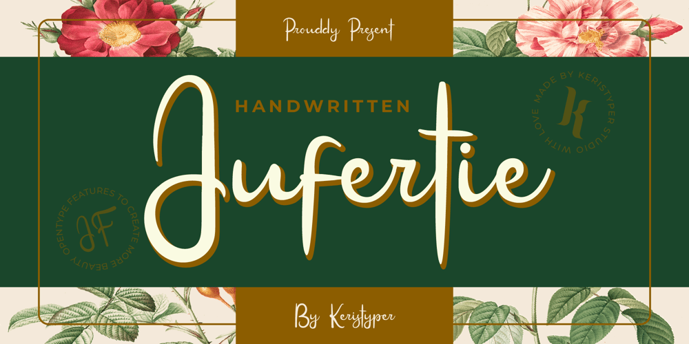 Jufertie font