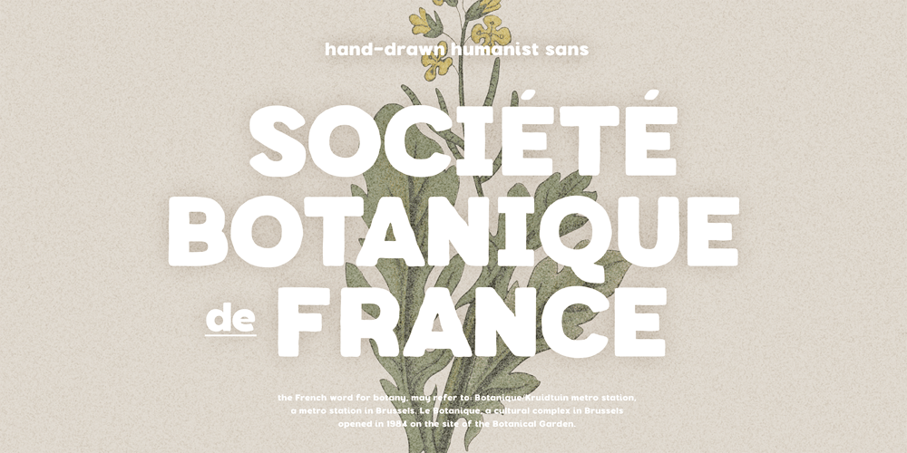 HV Societe Botanique font
