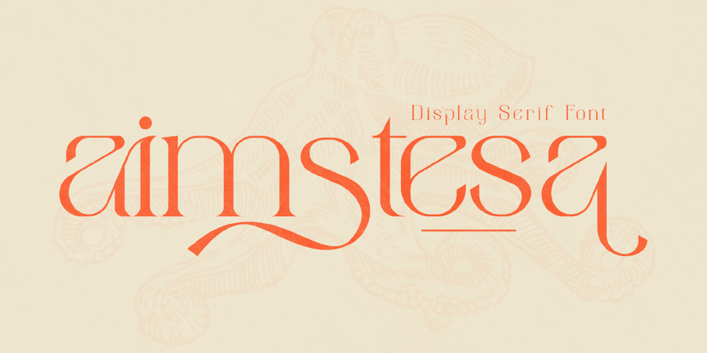 Aimstesa font