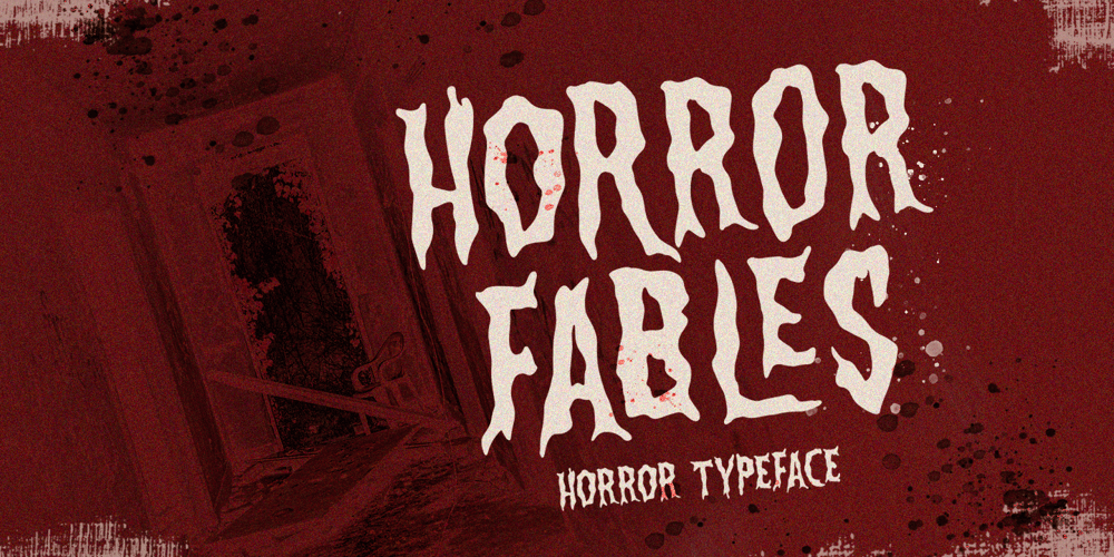 Horror Fables font