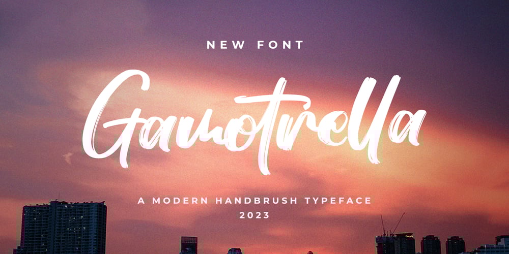 Gamotrella font