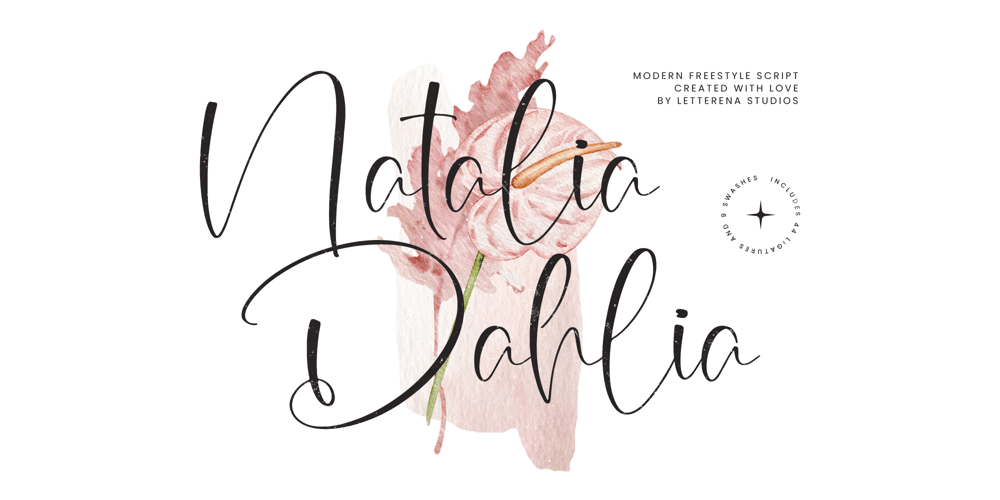 Natalia Dahlia font