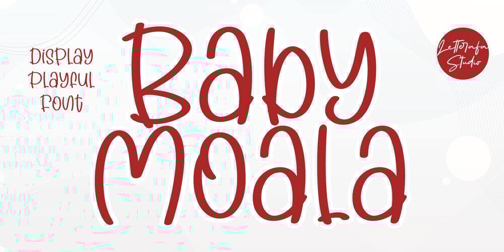 Baby Moala font