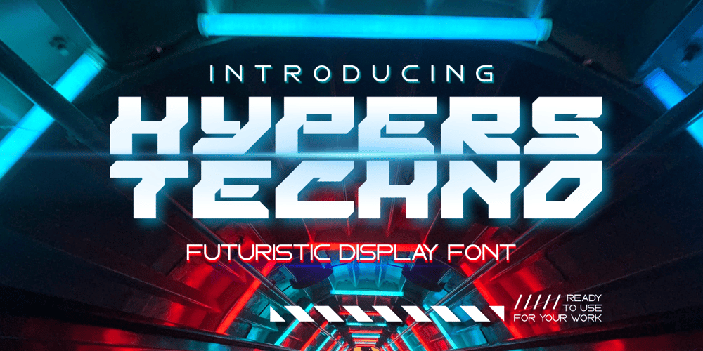 Hypers Techno font
