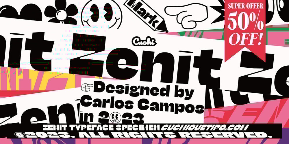 Zenit font