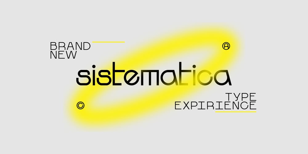 SK Sistematica font