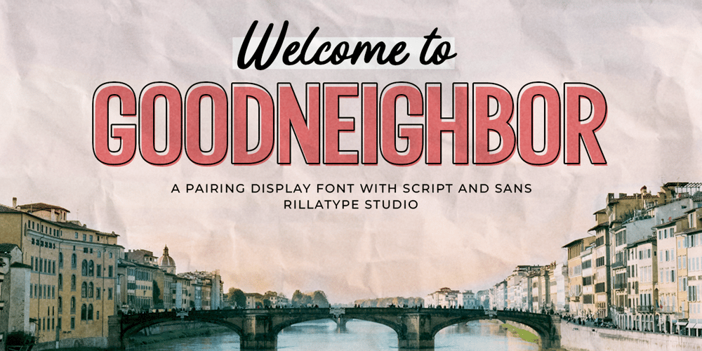 RT Goodneighbor font