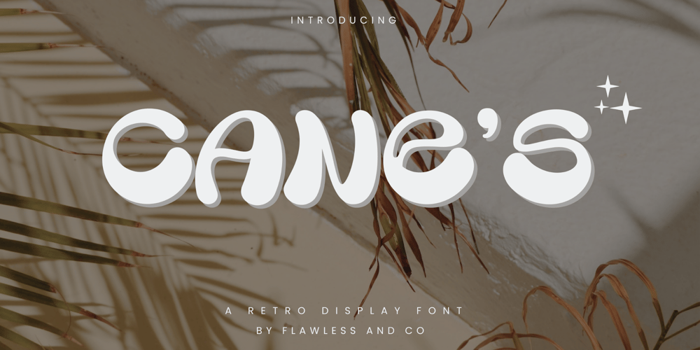 Canes font