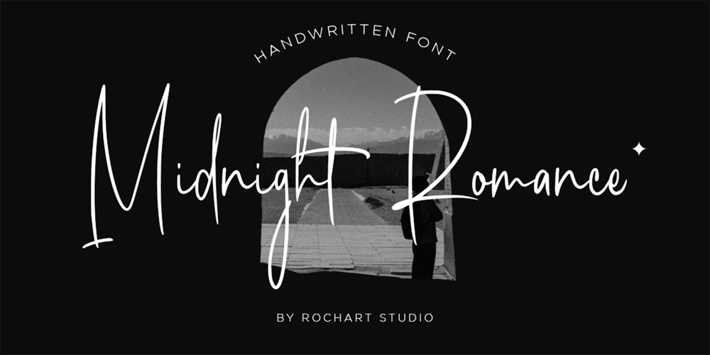 Midnight Romance font