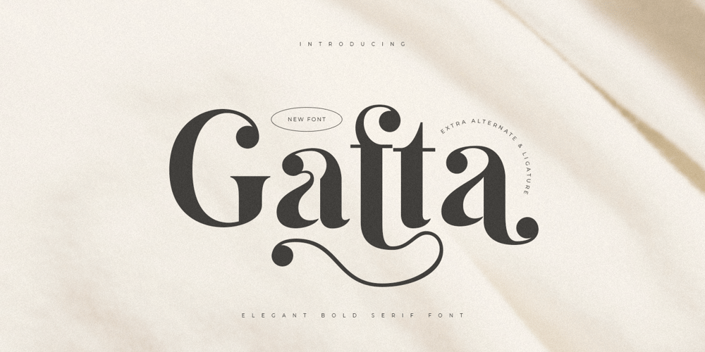 Gafta font