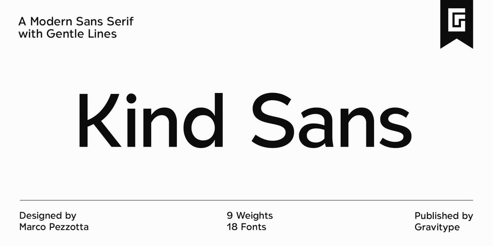 Kind Sans font