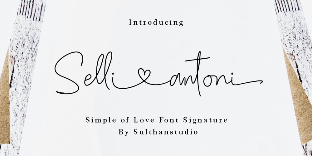 Selli antoni font