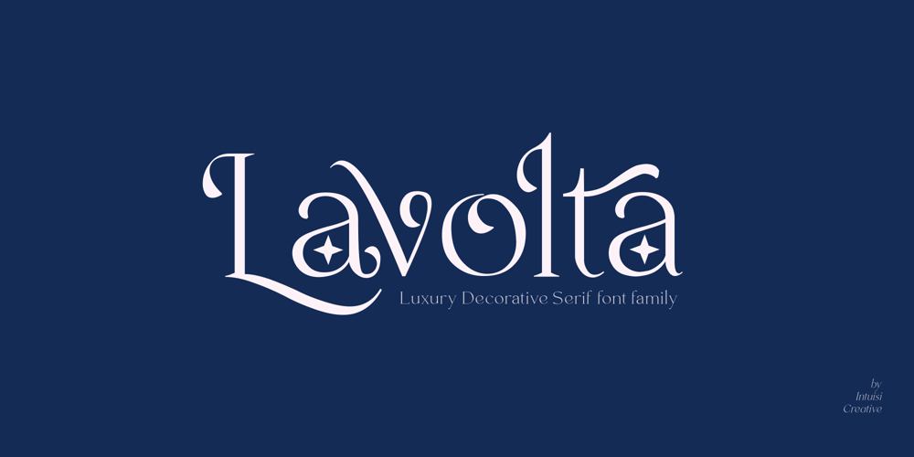 Lavolta font