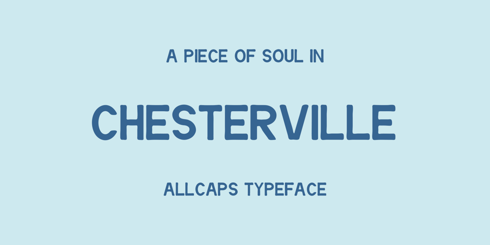 Chesterville font