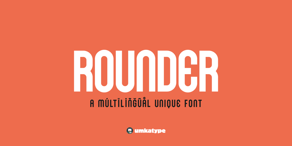 Rounder font
