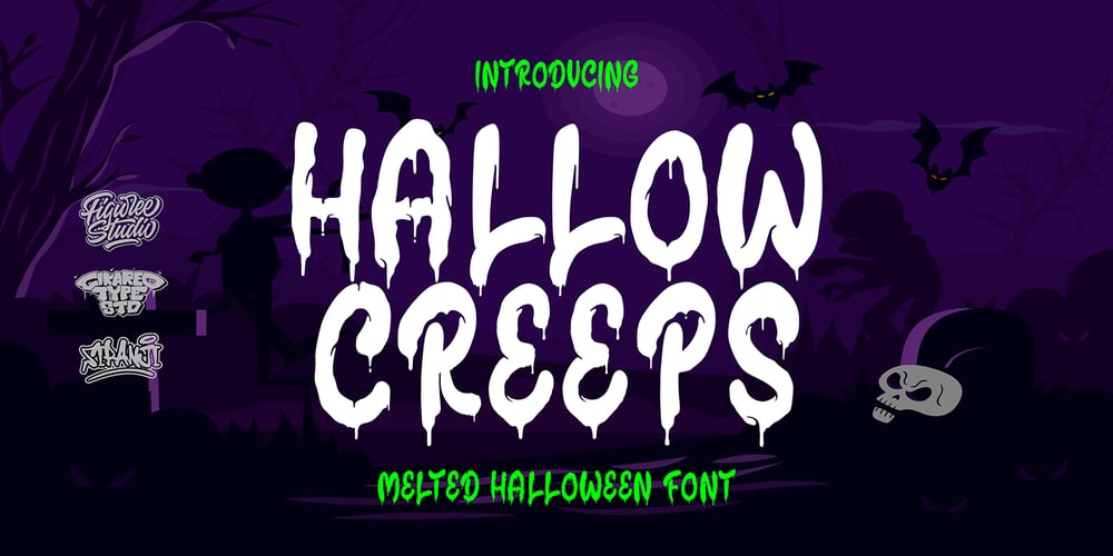 Hallow Creeps font
