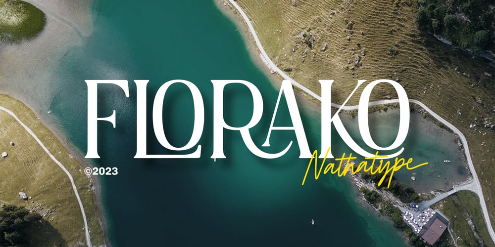 Florako font
