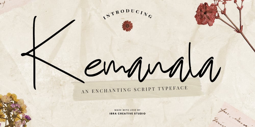 Kemanala font