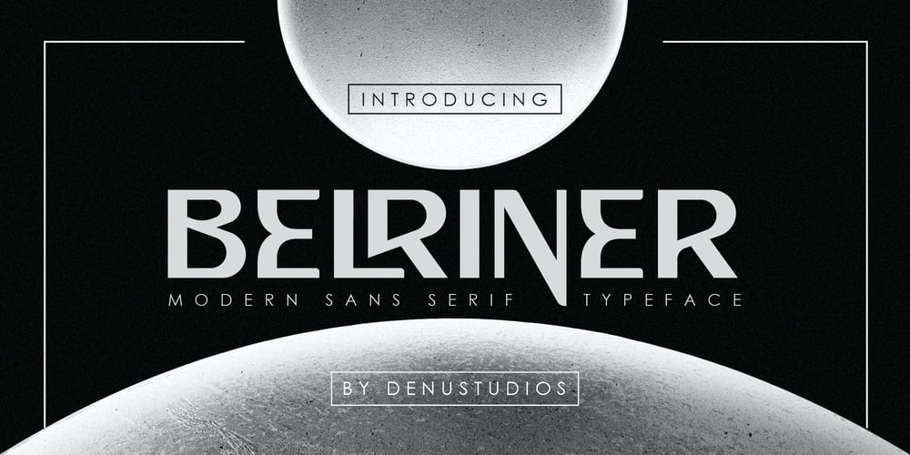 Belriner font