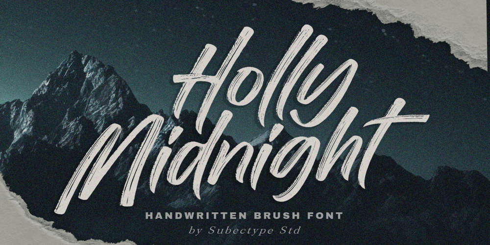 Holy Midnight font