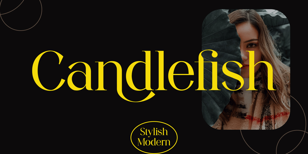 Candlefish font