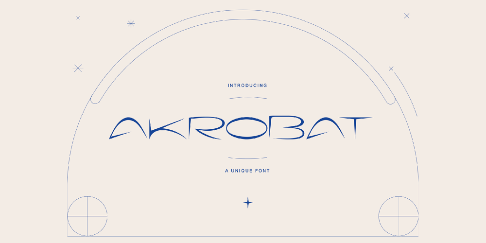 Akrobat font