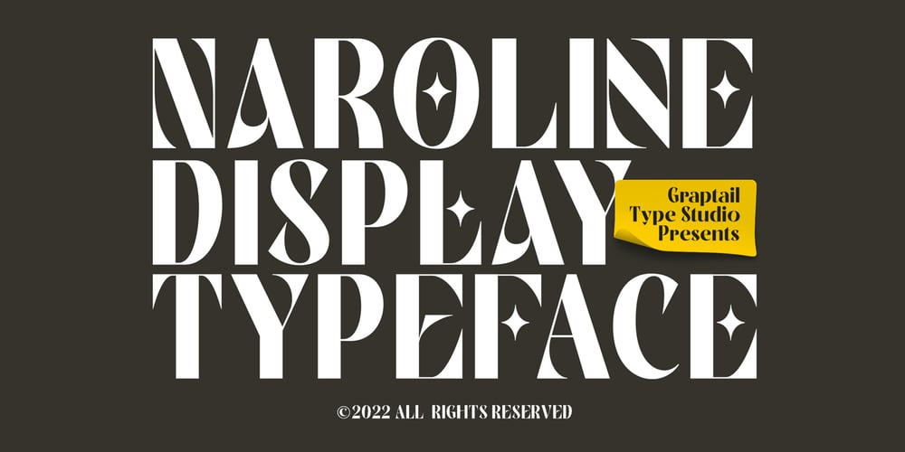 Naroline font