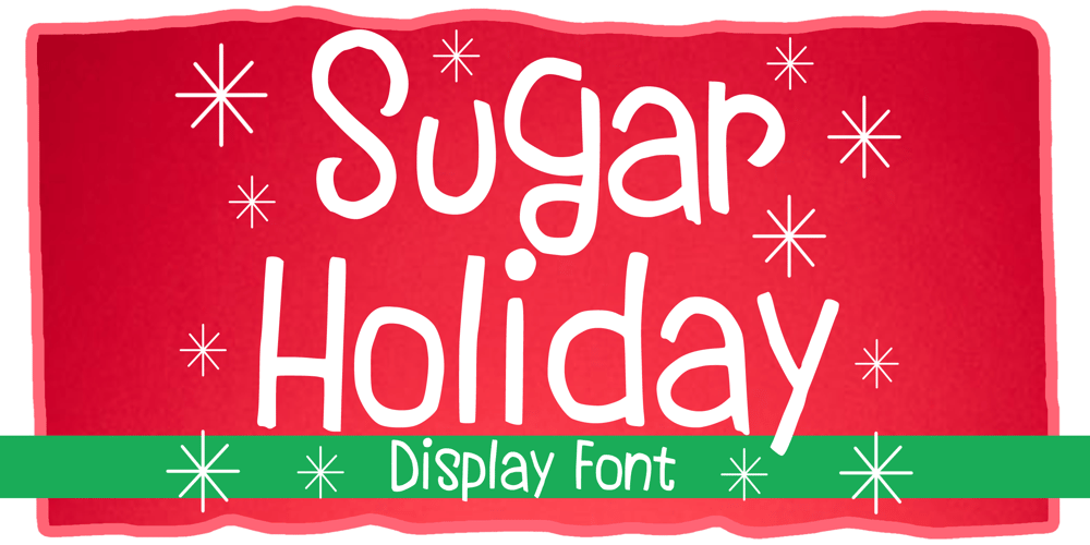 Sugar Holiday font