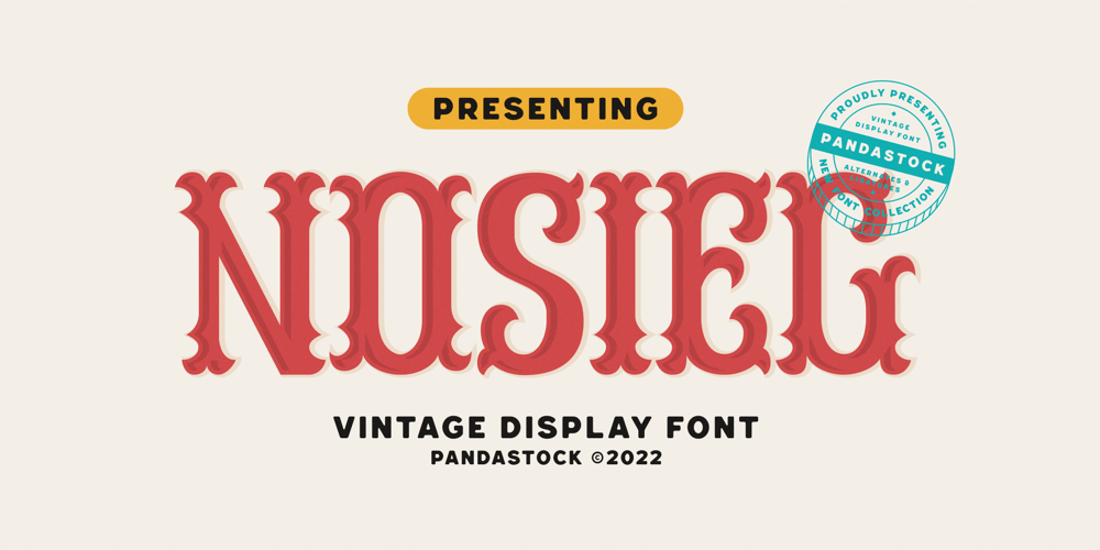 Noseig font
