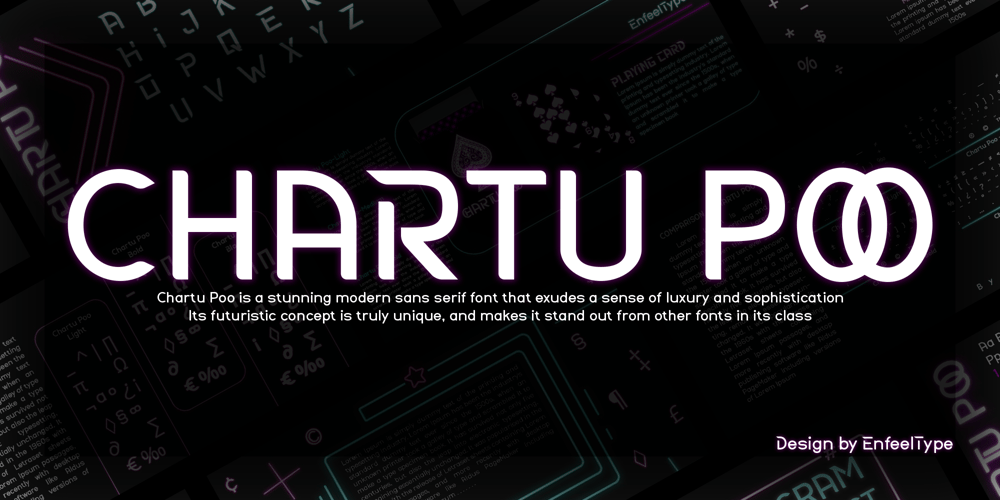 Chartu Poo font