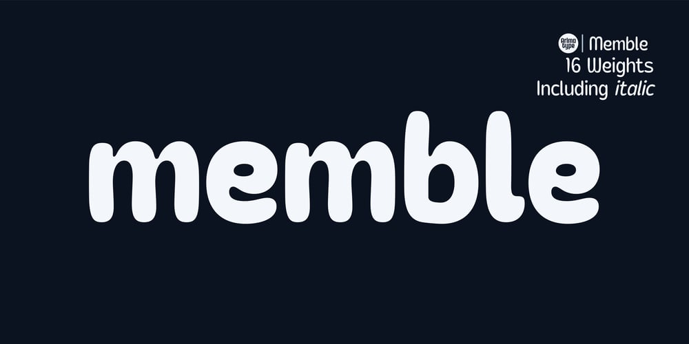 Memble font