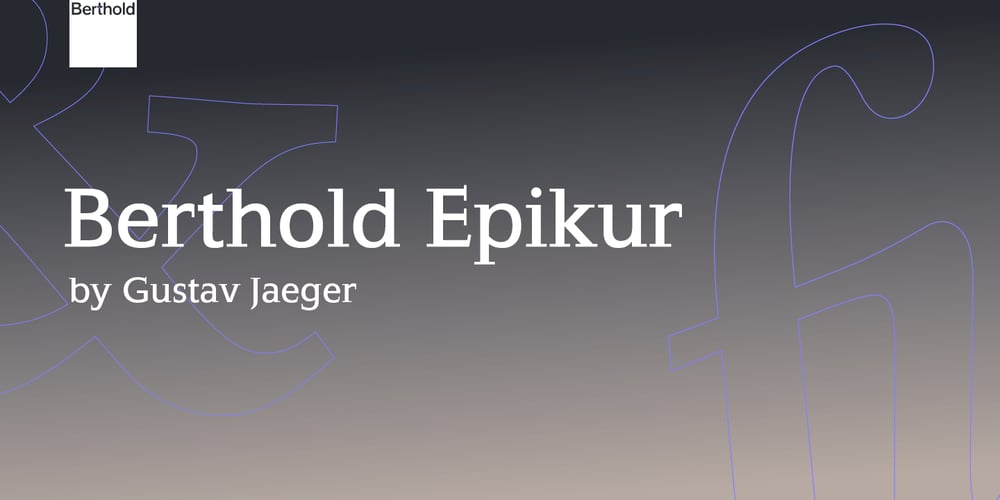 Epikur font