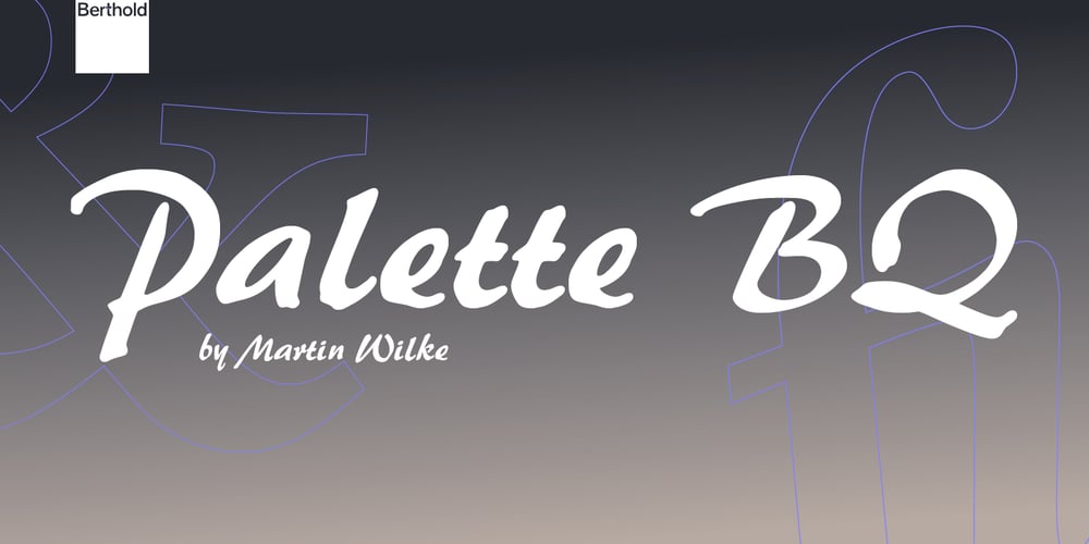 Palette font