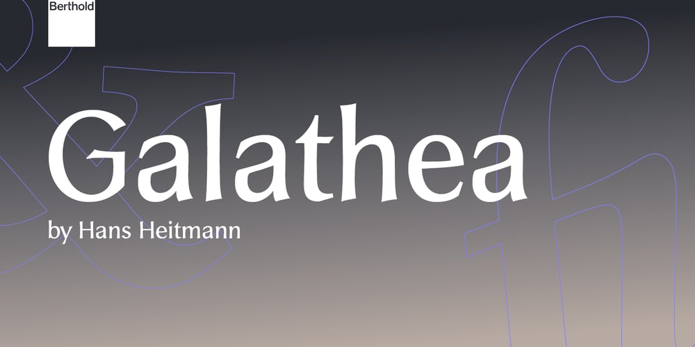 Galathea font