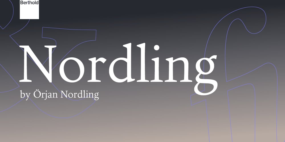 Nordling font