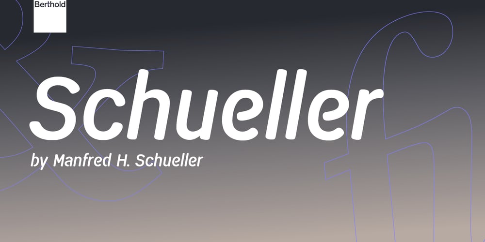 Schueller font